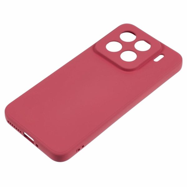 EIDERWOOD Xiaomi 15 Pro Foret Fleksibelt Plast Cover - Mørkerød For Sale