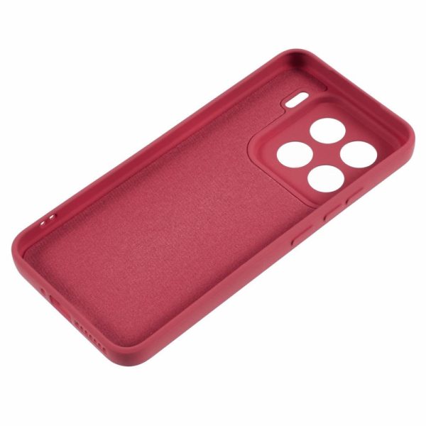 EIDERWOOD Xiaomi 15 Pro Foret Fleksibelt Plast Cover - Mørkerød For Sale