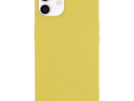 EIDERWOOD iPhone 12 Mini Fleksibelt Plast Cover - Gul Online Hot Sale