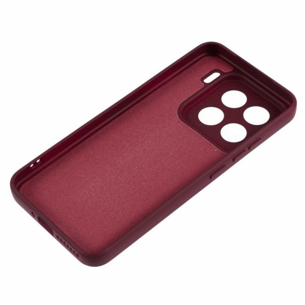 EIDERWOOD Xiaomi 15 Pro Foret Fleksibelt Plast Cover - Vinrød Online Sale