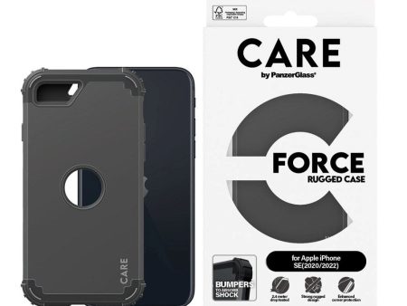 CARE by PanzerGlass iPhone SE (2020   2022) Fashionable FORCE Case - MagSafe Kompatibel - Sort For Sale