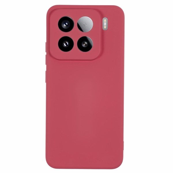 EIDERWOOD Xiaomi 15 Pro Foret Fleksibelt Plast Cover - Mørkerød For Sale