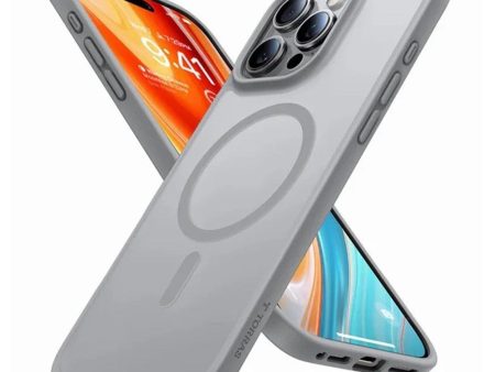 Torras iPhone 16 Pro Hybrid Cover - MagSafe Kompatibel - Titanium Grey For Cheap