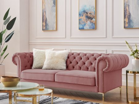 Carolyn Button Tufted Sofa For Discount