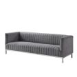 Sean Velvet 3-Seat Sofa Online Sale