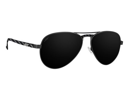 ●MONTANA● Real Carbon Fiber Sunglasses (Polarized Lens | Carbon Fiber Temples | Black) by Simply Carbon Fiber Supply