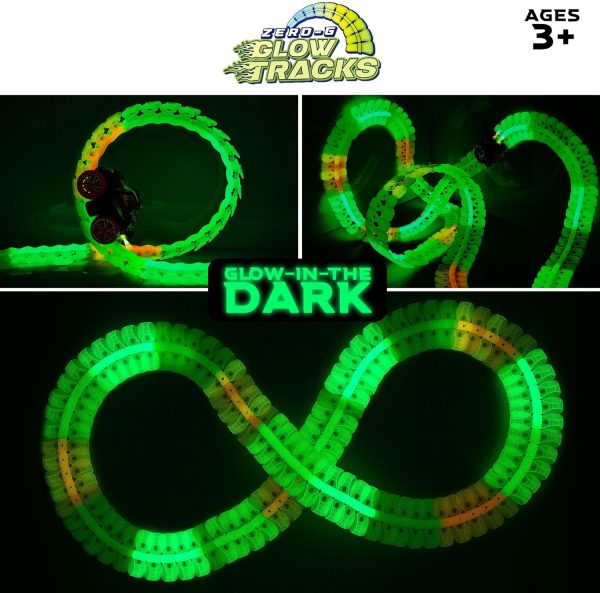 Zero-G Glow Tracks 60pcs by USA Toyz Hot on Sale