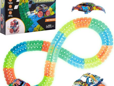 Zero-G Glow Tracks 60pcs by USA Toyz Hot on Sale