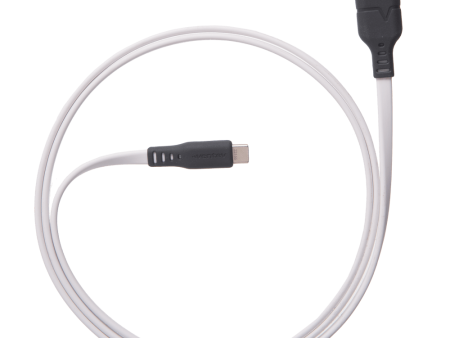 Ventev Chargesync Flat USB A to USB C Cable 6ft by Ventev Hot on Sale