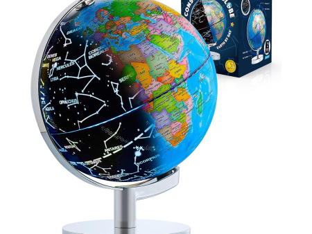 3-in-1 LED Constellation Globe (Small) by USA Toyz Fashion