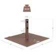 50 LBS Weighted 24 Inch Square Patio Umbrella Base Online Sale