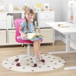 Ergonomic Children Study Chair with Adjustable Height-Pink Online Sale