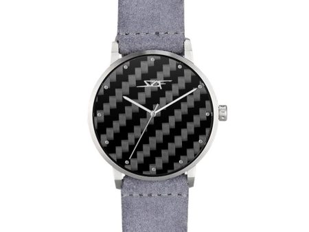 ●GRIGIO● ALPHA Series Carbon Fiber Watch by Simply Carbon Fiber Online now