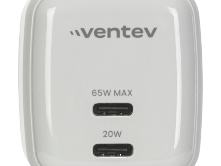 Ventev 65W Dual USB C GaN Mini Wall Charger by Ventev Cheap