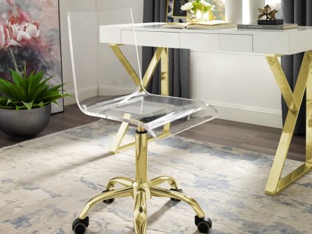 Casandra Clear Acrylic Chair For Discount