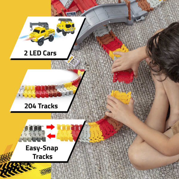 Snap Trax Construction Set by USA Toyz Sale