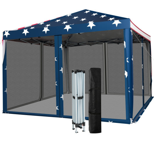 10 x 10 Feet Pop-up Canopy Tent Gazebo Canopy for Outdoor Online Hot Sale