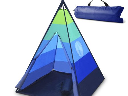 Teepee Tent (Blue) by USA Toyz Discount