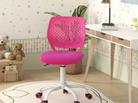 Ergonomic Children Study Chair with Adjustable Height-Pink Online Sale