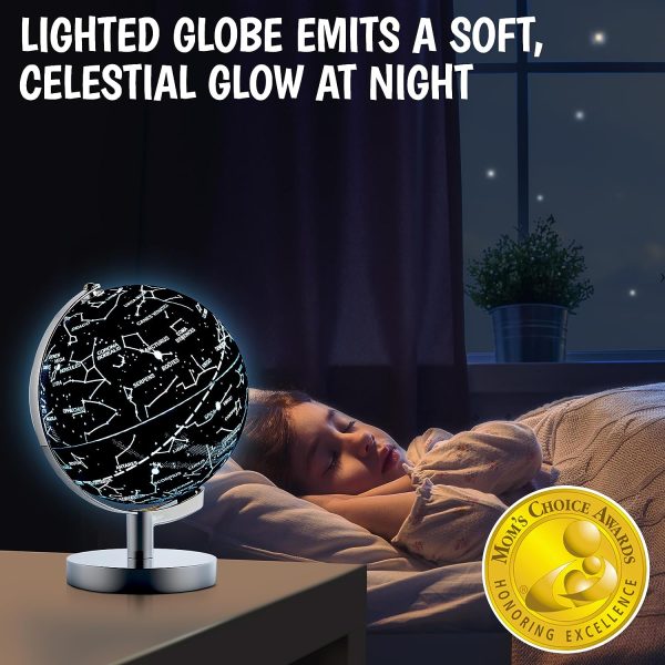 3-in-1 LED Constellation Globe (Small) by USA Toyz Fashion