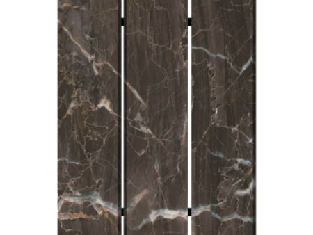 48  X 72  Multi Color Wood Canvas Black Marble  Screen Sale