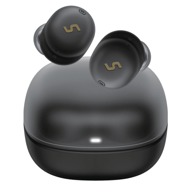 Sway Comfort Fit Ultra Portable True Wireless Headphones with Power Go Charging Case by Sway Hot on Sale