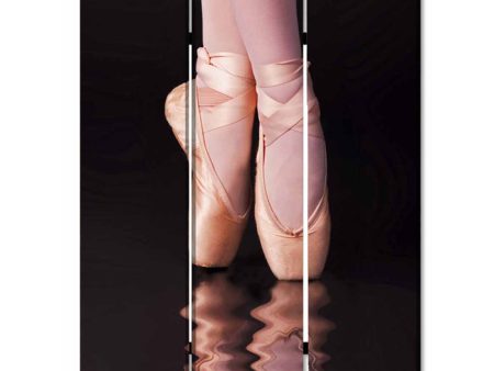 48  X 72  Multi Color Wood Canvas Ballet  Screen Online