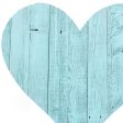 12  Turquoise Reclaimed Wood Heart Wall Decor Hot on Sale