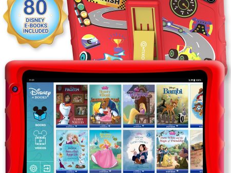 Contixo K80 8-Inch Kids Tablet Featuring 80 Disney eBooks - 2GB + 64GB by Contixo Online Hot Sale