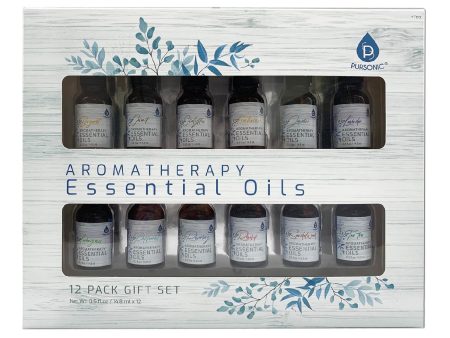 12 Pack of Aromatherapy Essential Oils by Pursonic For Cheap