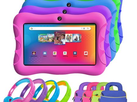 Contixo V9-2 7  Kids Tablet, Headphones, & Tablet Bag Bundle by Contixo Discount