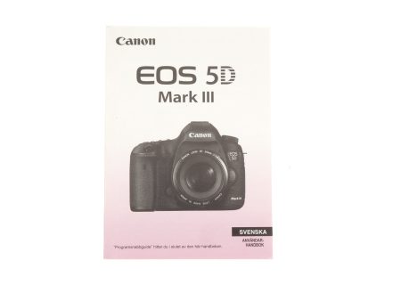 Canon 5D Mark III Instructions Discount